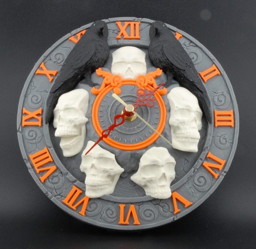 Skull wall clock - skull, –