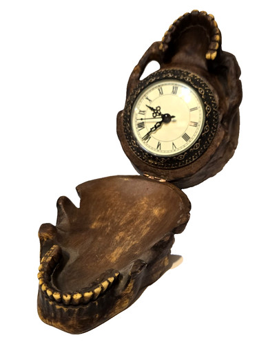 Gothic resin realistic skull - resin,