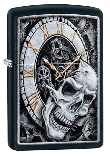 Zippo skull clock - zippo,