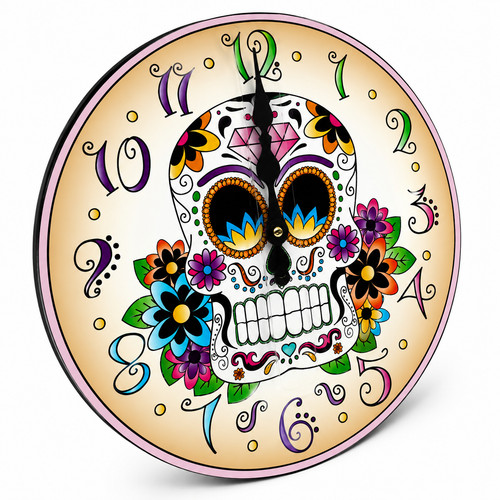 Day the dead sugar skull - day,