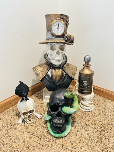 Halloween gothic skull - halloween,